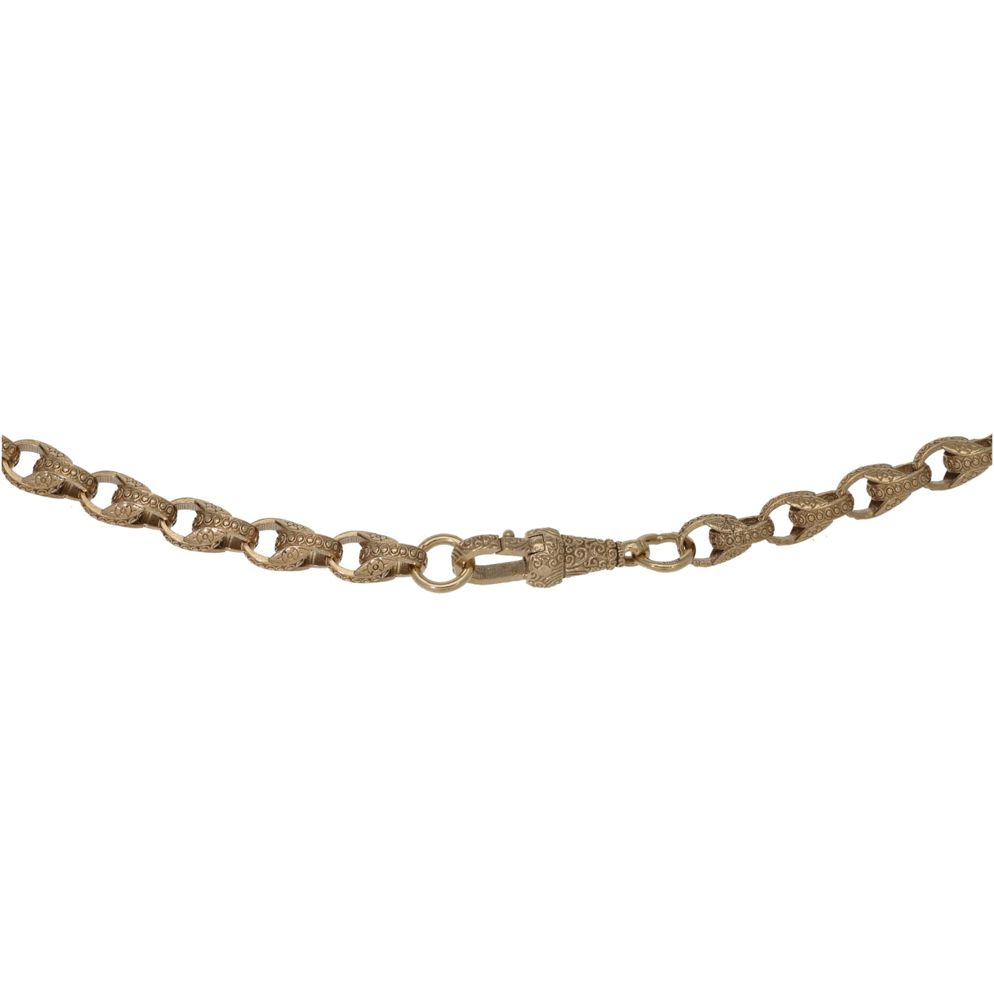 9ct Gold Fancy Necklace 24"