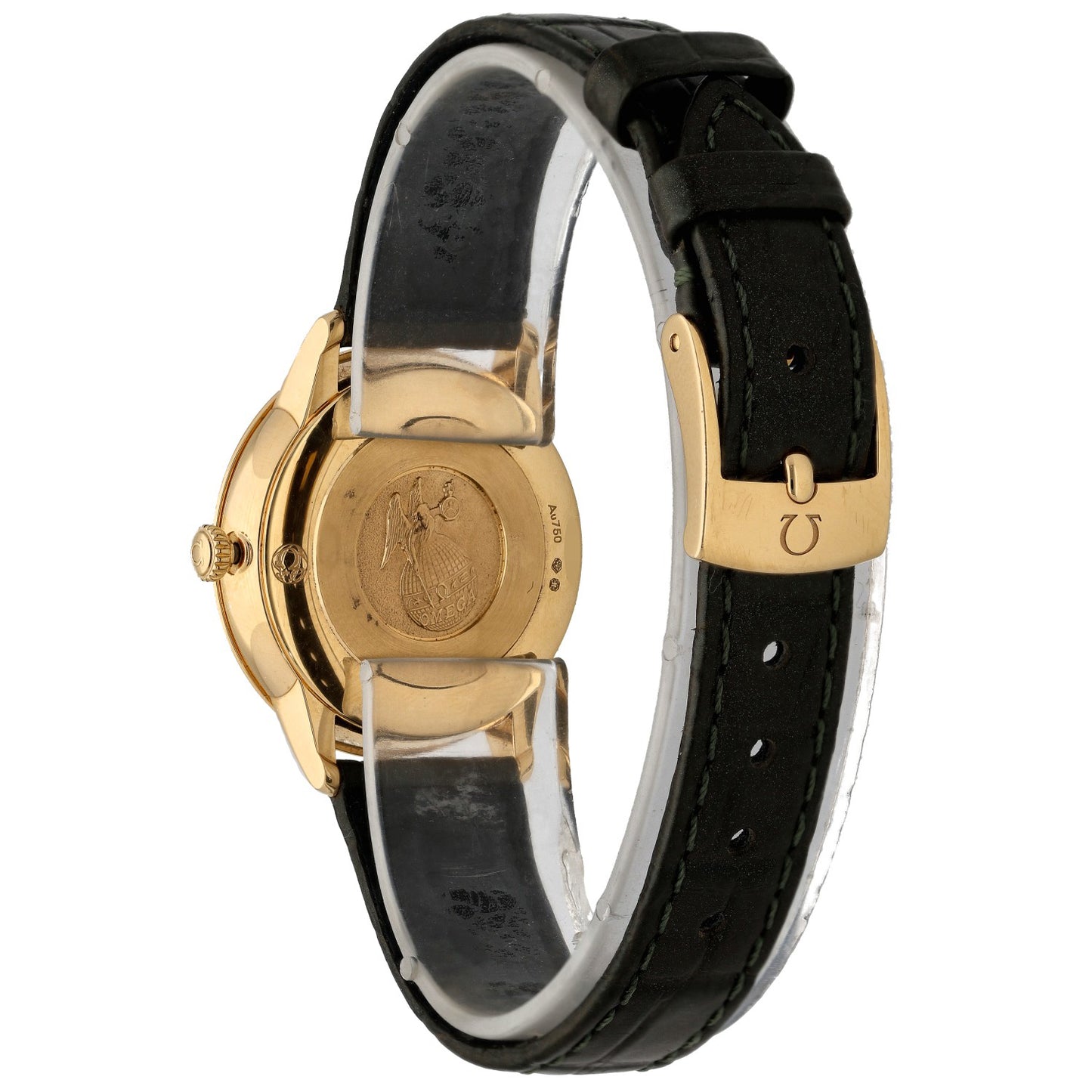 Omega De Ville Prestige 434.58.28.60.55.002 27.5mm Gold Watch