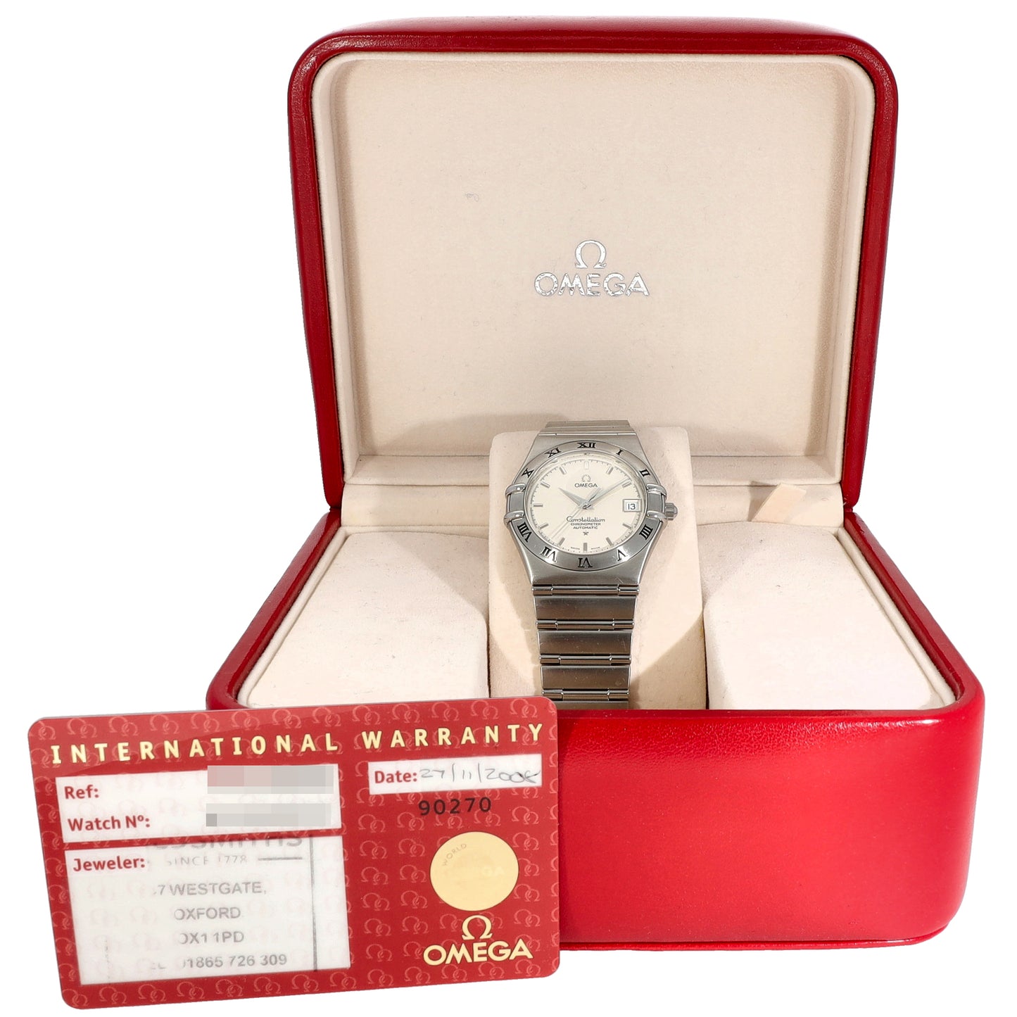 Omega Constellation 1502.30.00 35.5mm Stainless Steel Watch