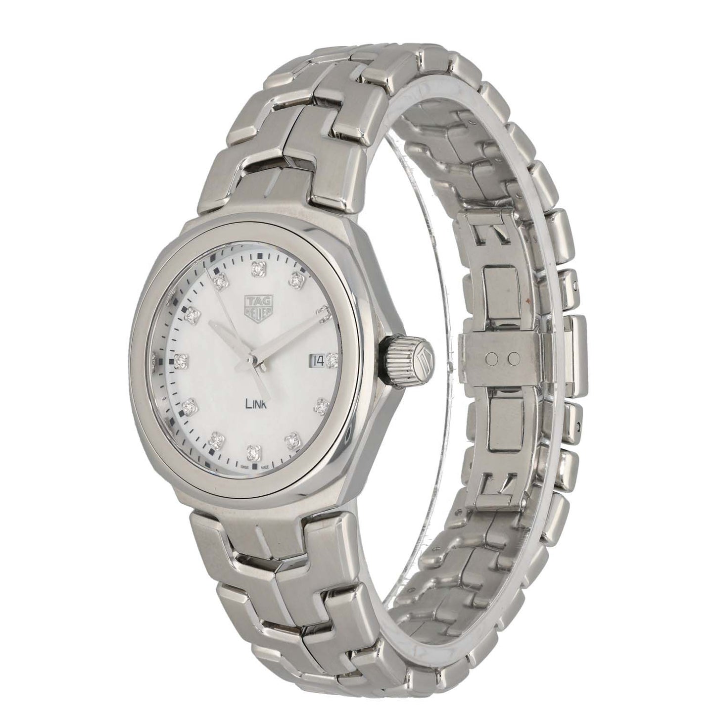 Tag Heuer Link WBC1312 32mm Stainless Steel Watch