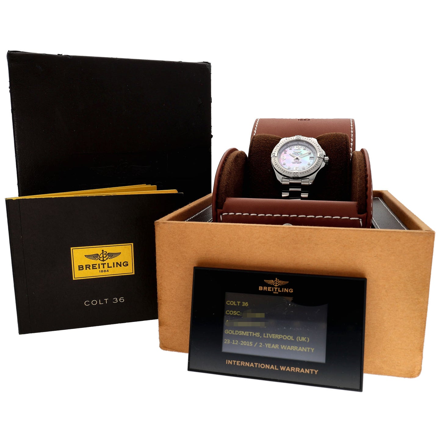 Breitling Colt A74389 36mm Stainless Steel Watch