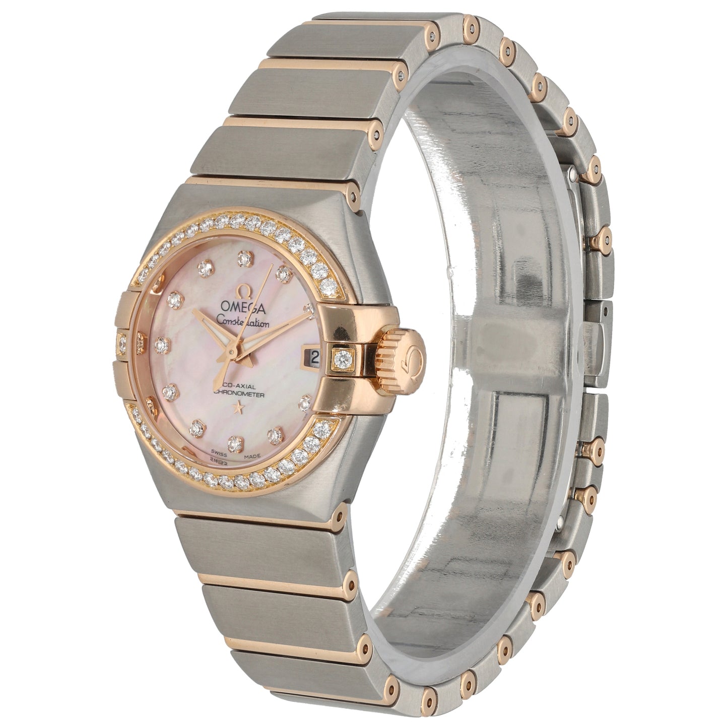 Omega Constellation 123.25.27.20.57.001 27mm Bi-Colour Watch