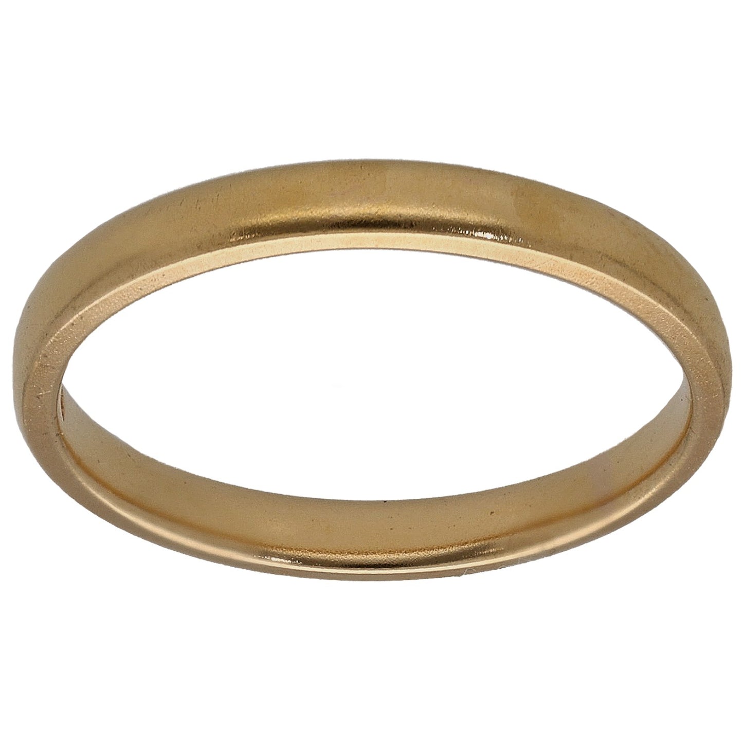 22ct Gold Plain Wedding Ring Size K