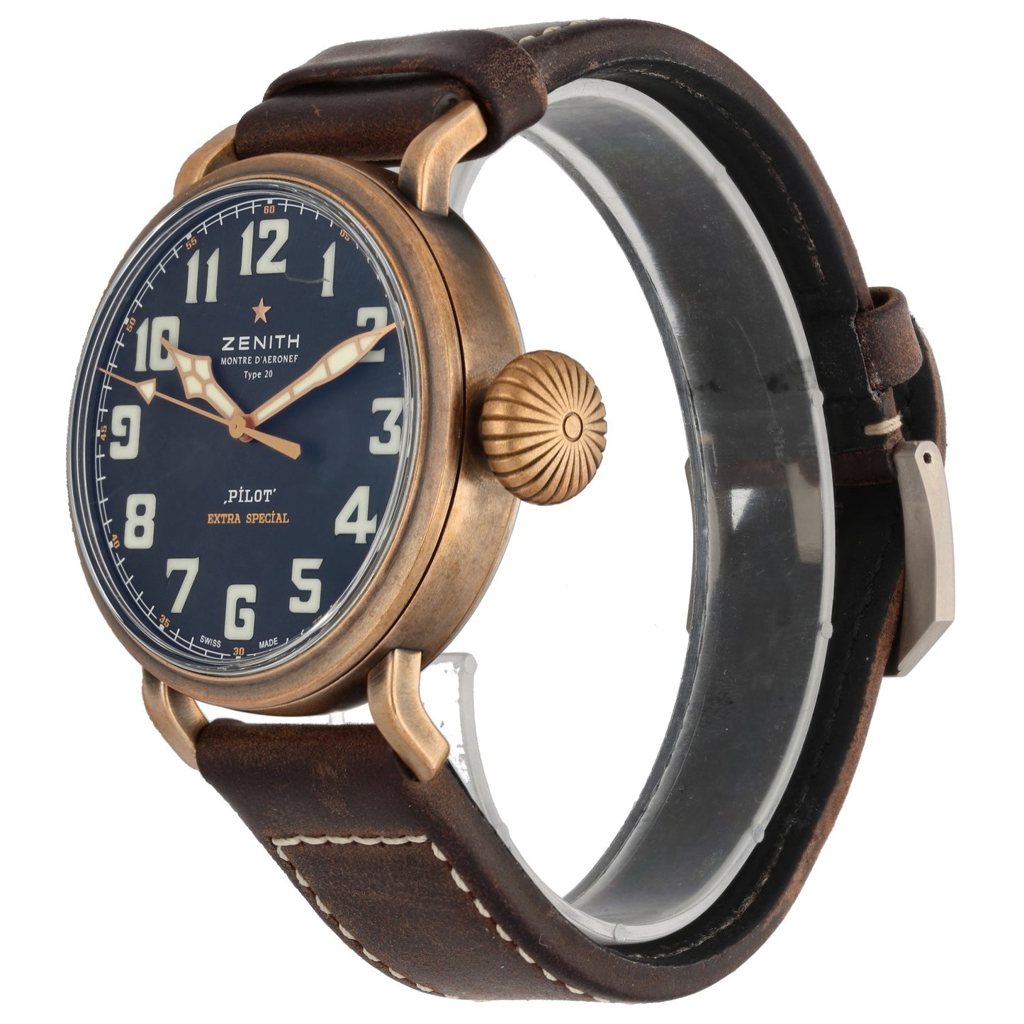 Zenith Pilot Type 20 29.2430.679/21.C753 45mm Bronze Watch (Ex-Display)
