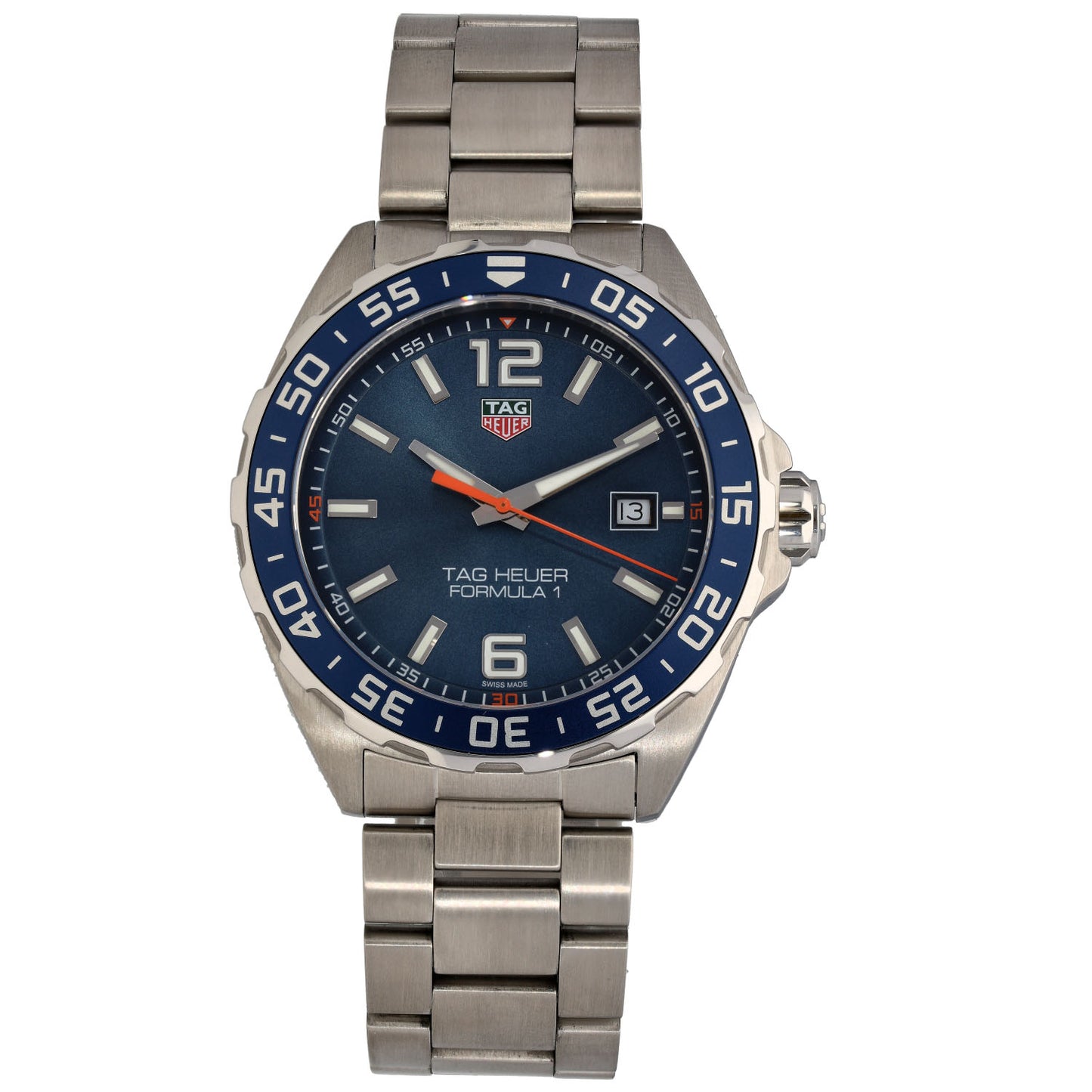 Tag Heuer Formula 1 WAZ1010 43mm Stainless Steel Watch