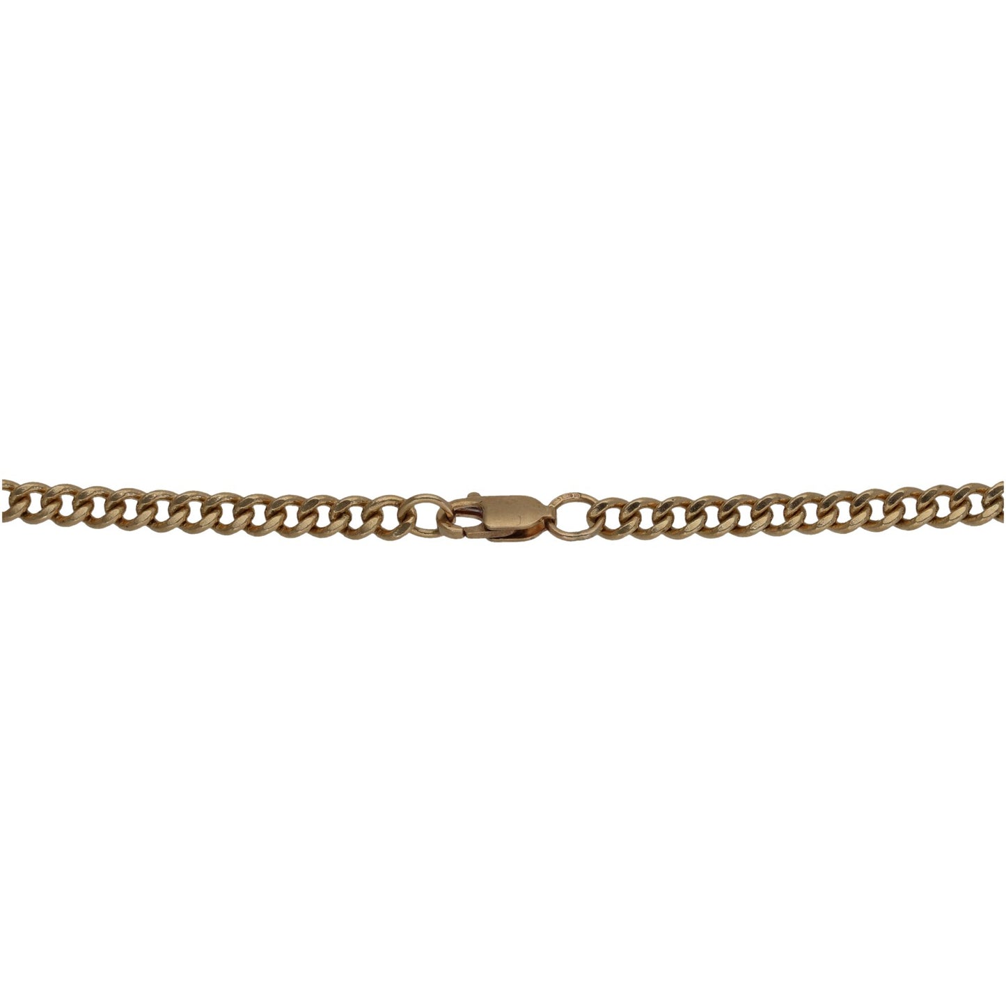 9ct Gold Curb Chain 28"