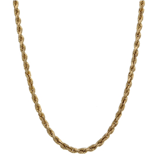 9ct Gold Rope Chain 34"
