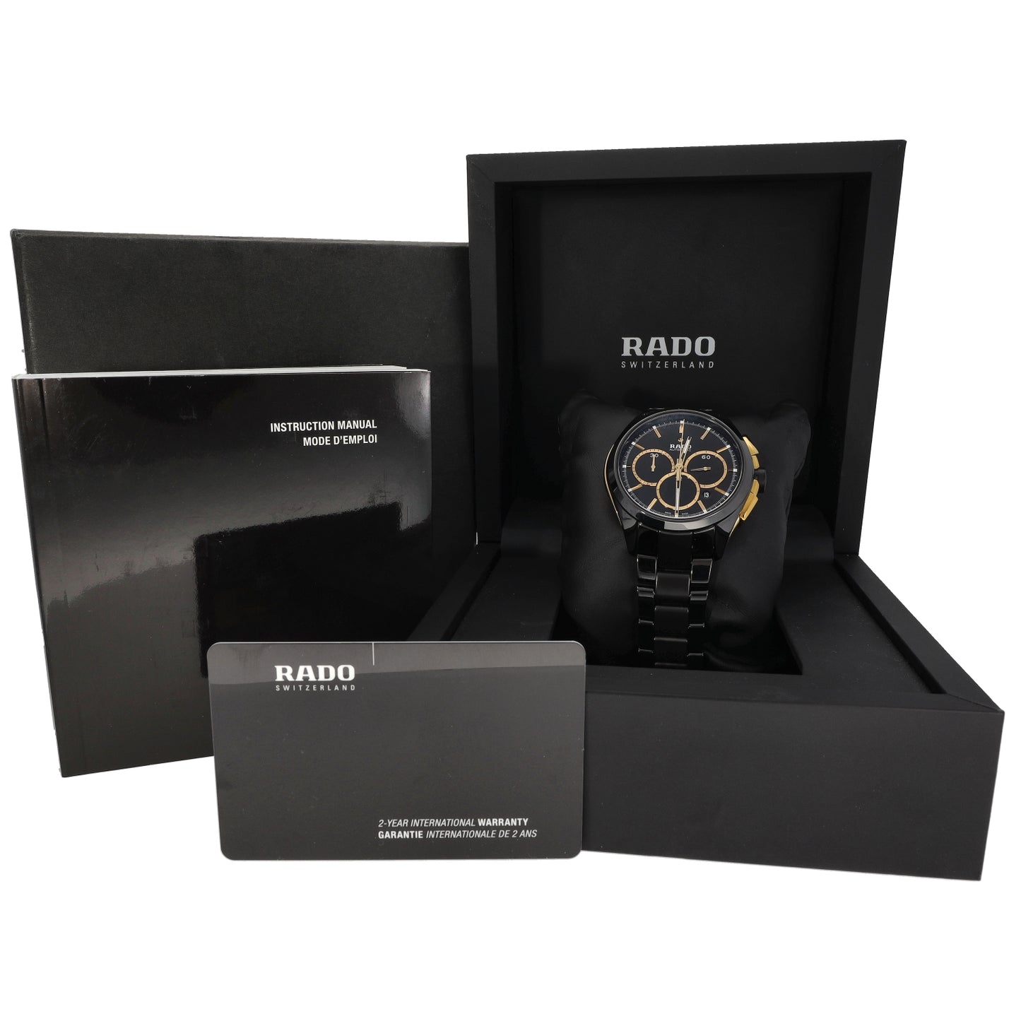 Rado Hyperchrome 650.0277.3 44mm Bi-Colour Watch