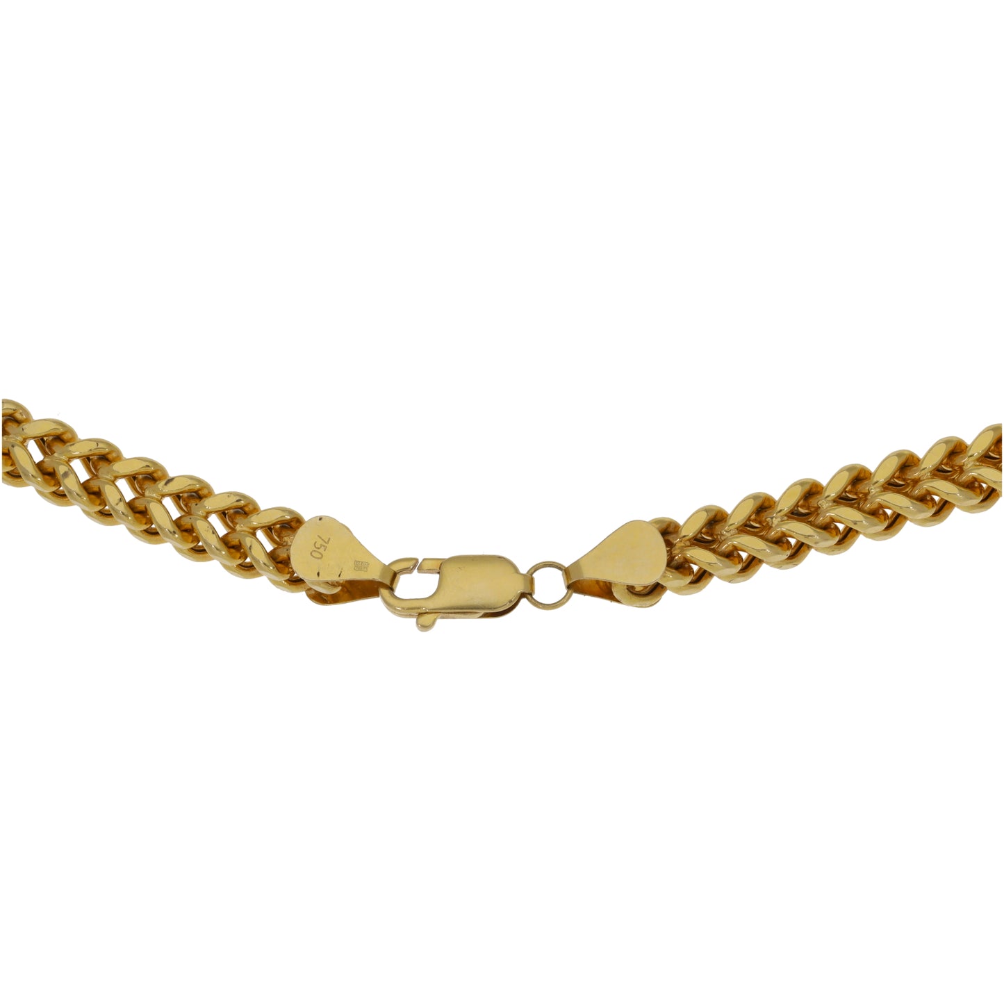 18ct Gold Foxtail Chain 24"