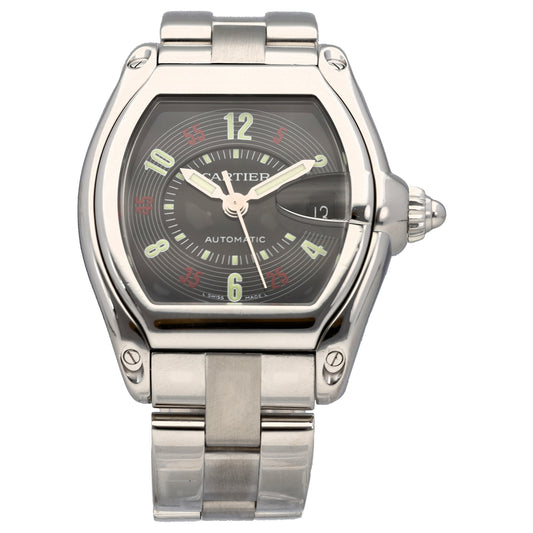 Cartier Roadster W62002V3 37mm Stainless Steel Watch