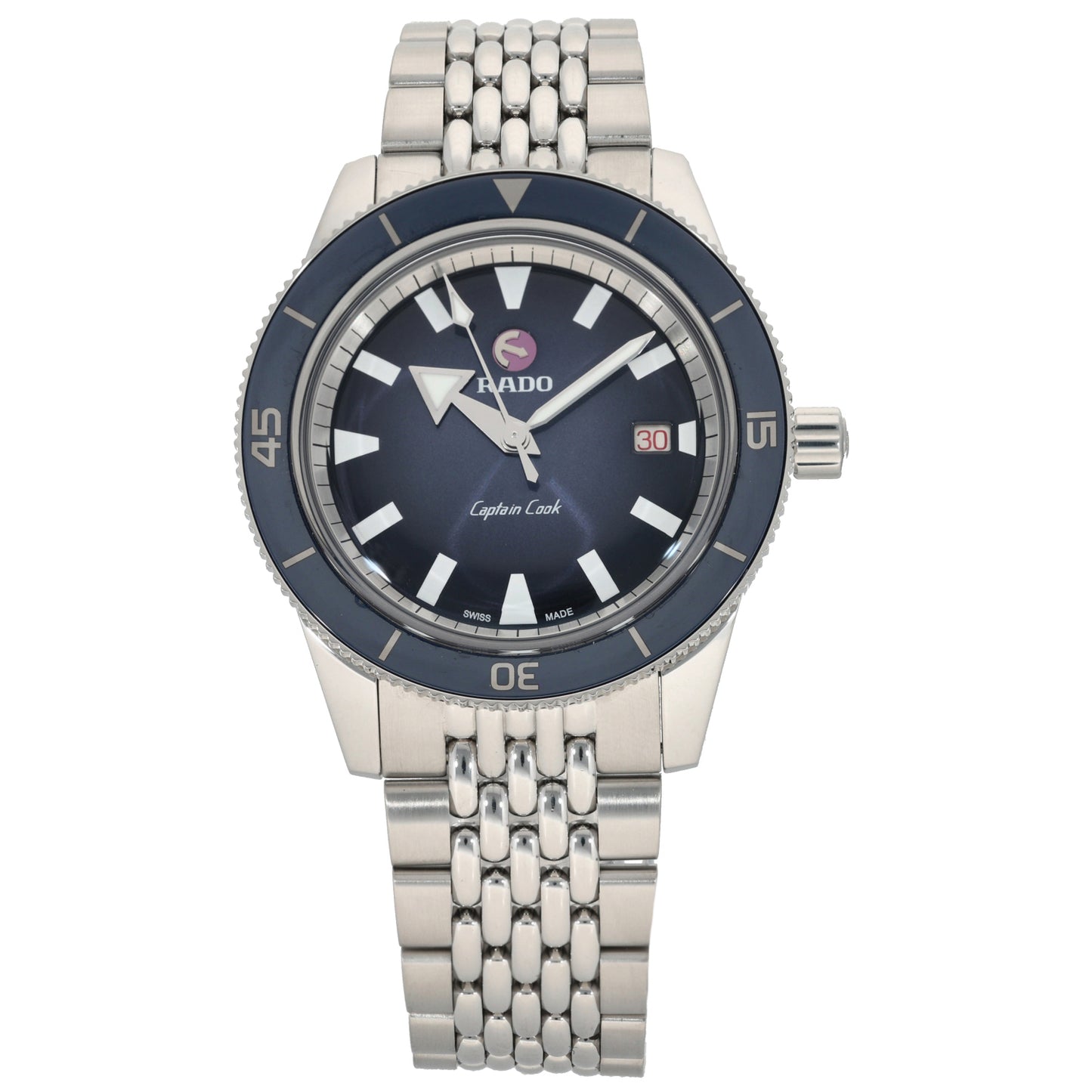 Rado Captain Cook 763.0505.3 42mm Stainless Steel Watch