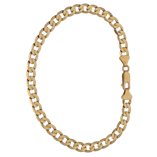 9ct Gold Curb Bracelet