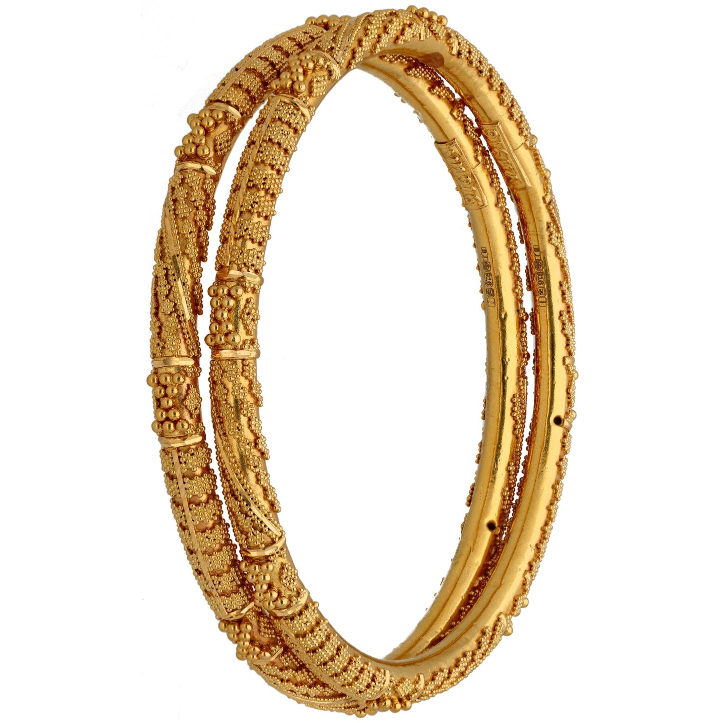 22ct Gold Set of Bangles