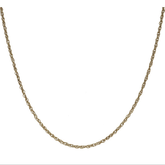 9ct Gold Rope Chain 16"