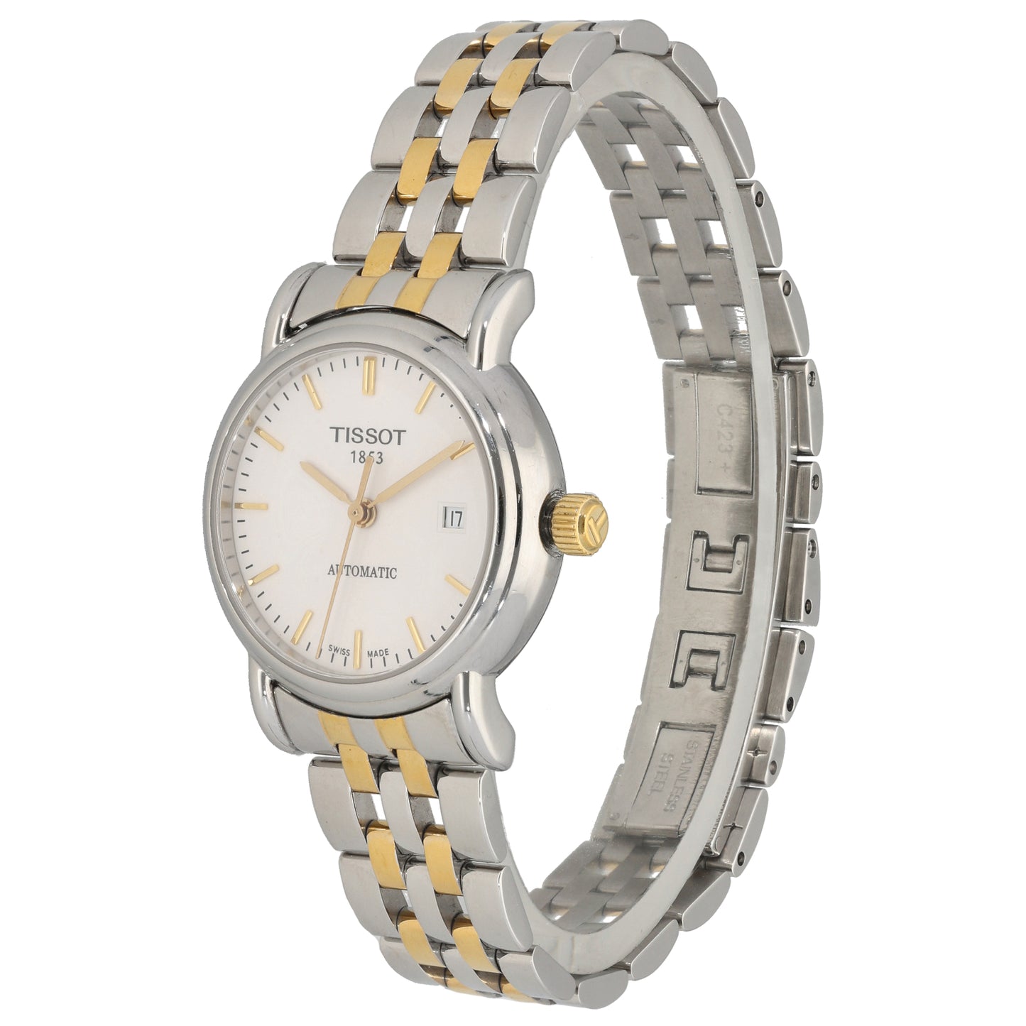 Tissot T-Classic C323/423 27mm Bi-Colour Watch
