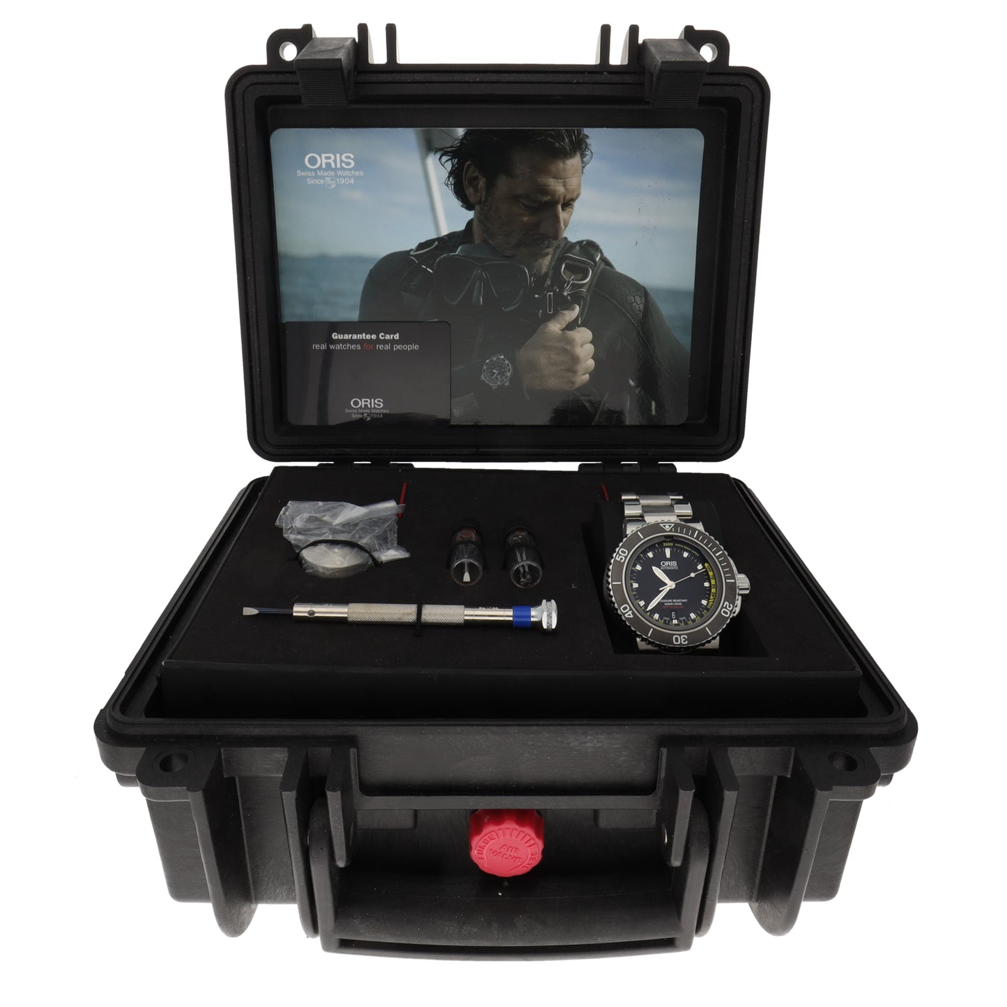 Oris Aquis Depth Gauge 7675 46mm Stainless Steel Watch