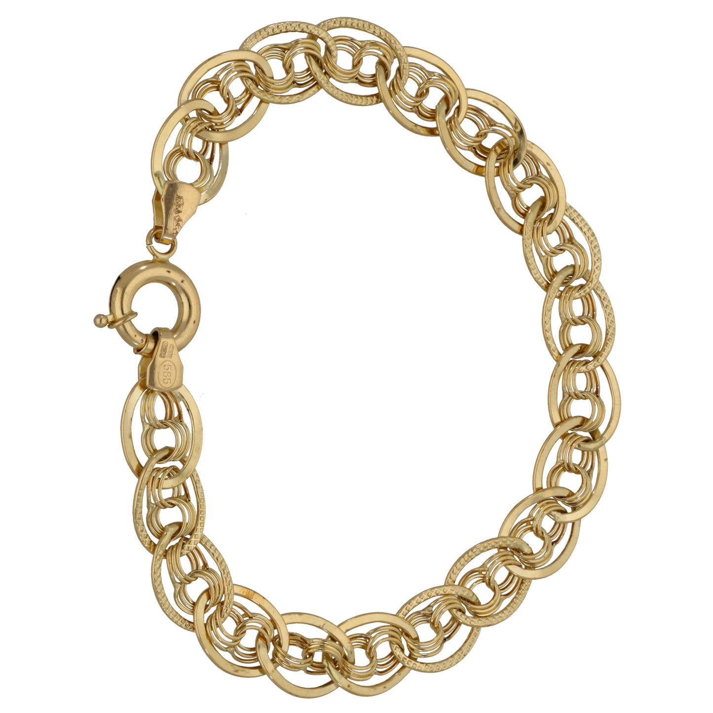 14ct Gold Fancy Bracelet