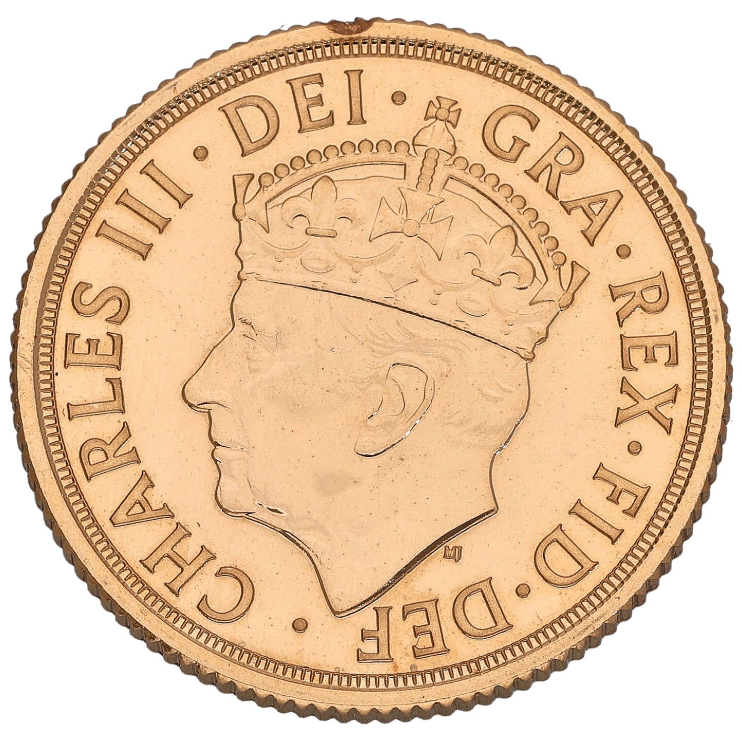 22ct Gold King Charles III Full Sovereign Coin 2023