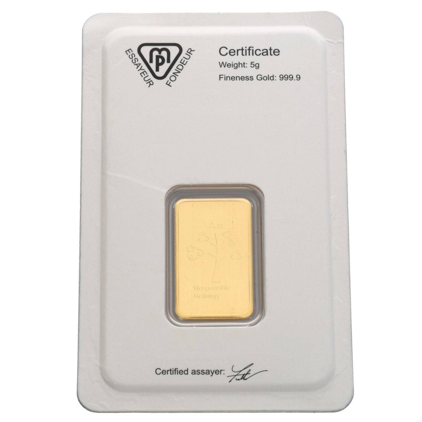 24ct 5g Gold Bar