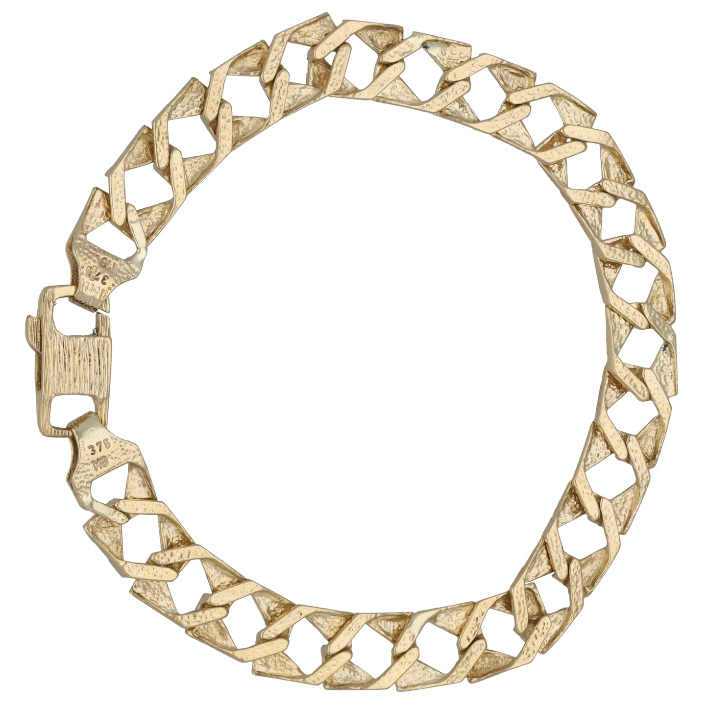 9ct Gold Curb Bracelet