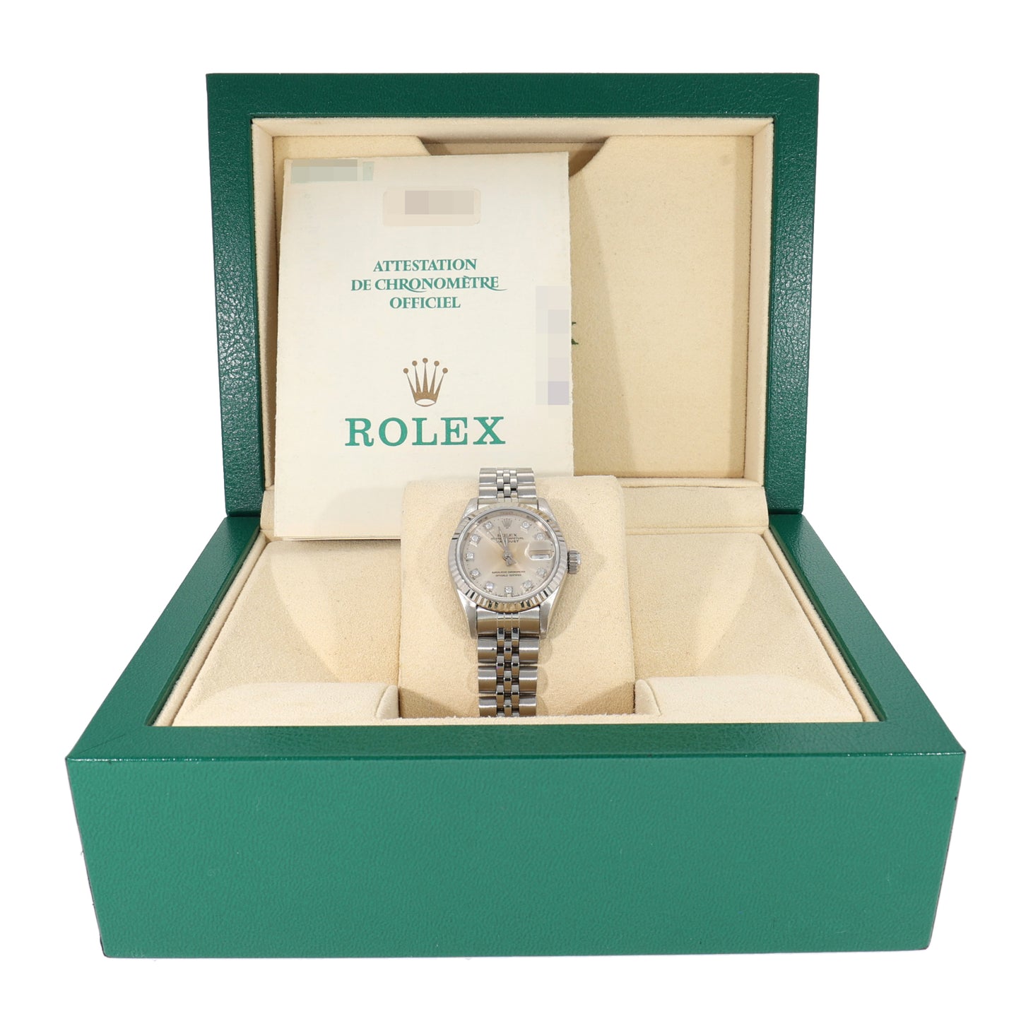 Rolex Lady Datejust 69174 26mm Stainless Steel Watch