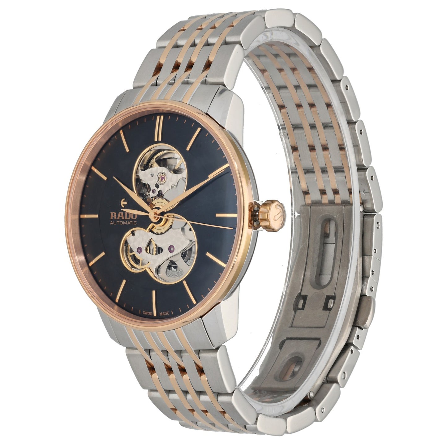 Rado Coupole Open Heart R22894163 41mm Stainless Steel Watch