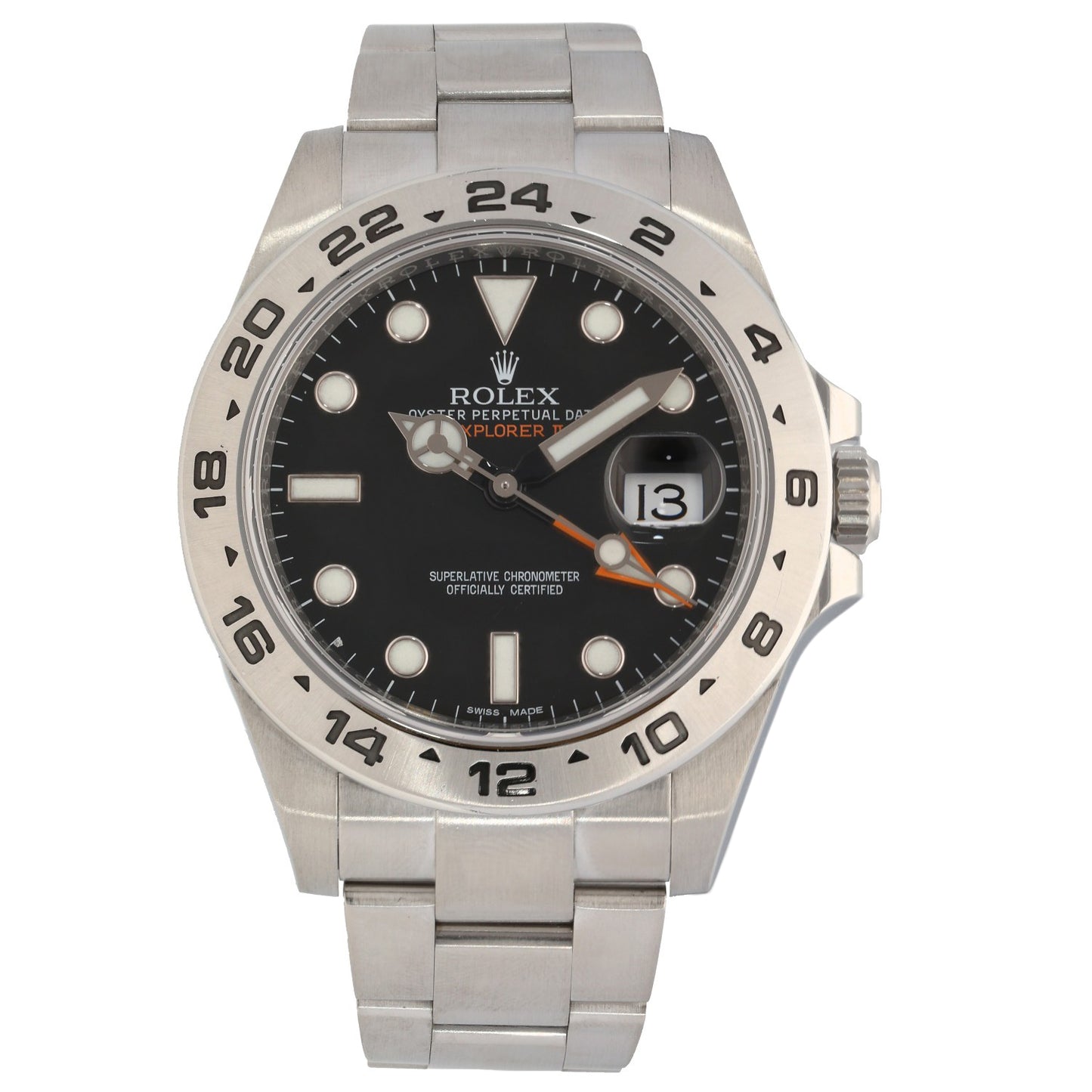 Rolex Explorer II 216570 42mm Stainless Steel Watch
