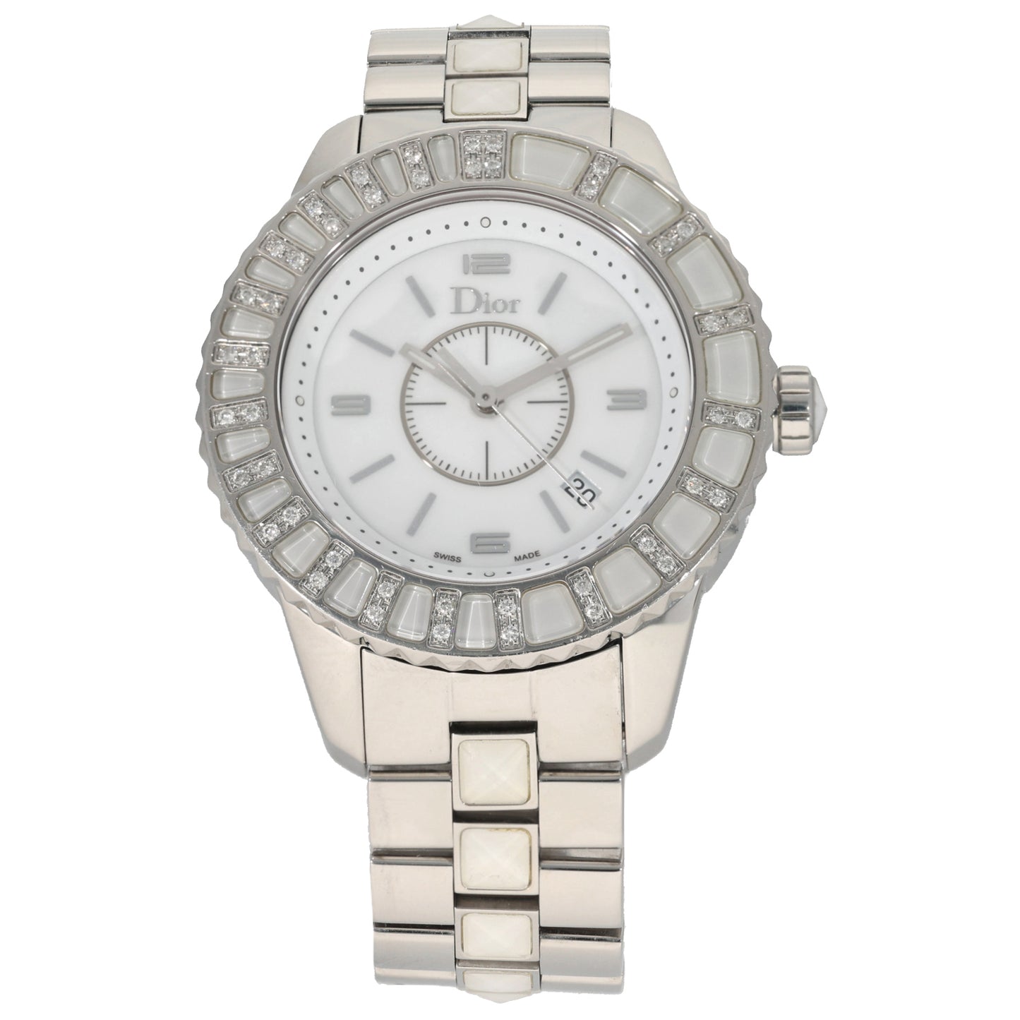 Christian Dior Christal CD113112 34mm Stainless Steel Watch