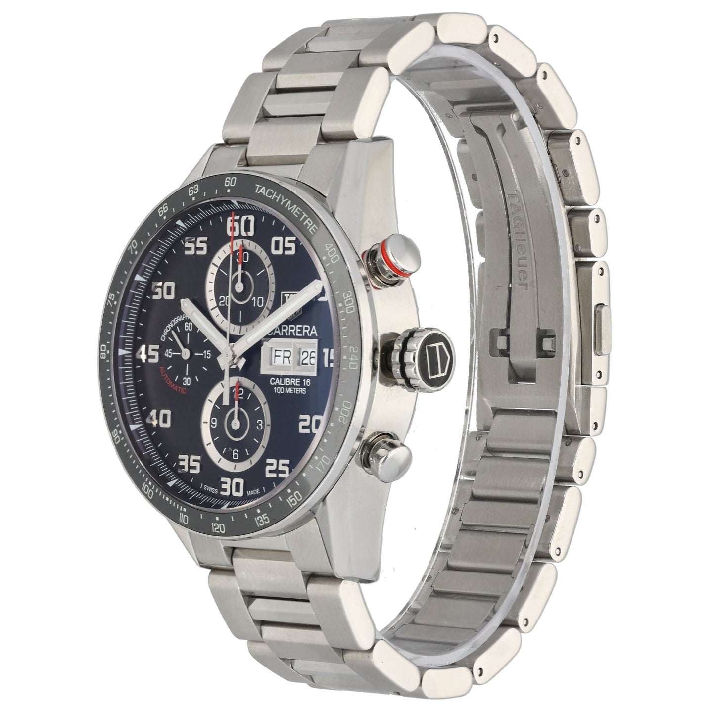 Tag Heuer Carrera CV2A1R 43mm Stainless Steel Watch