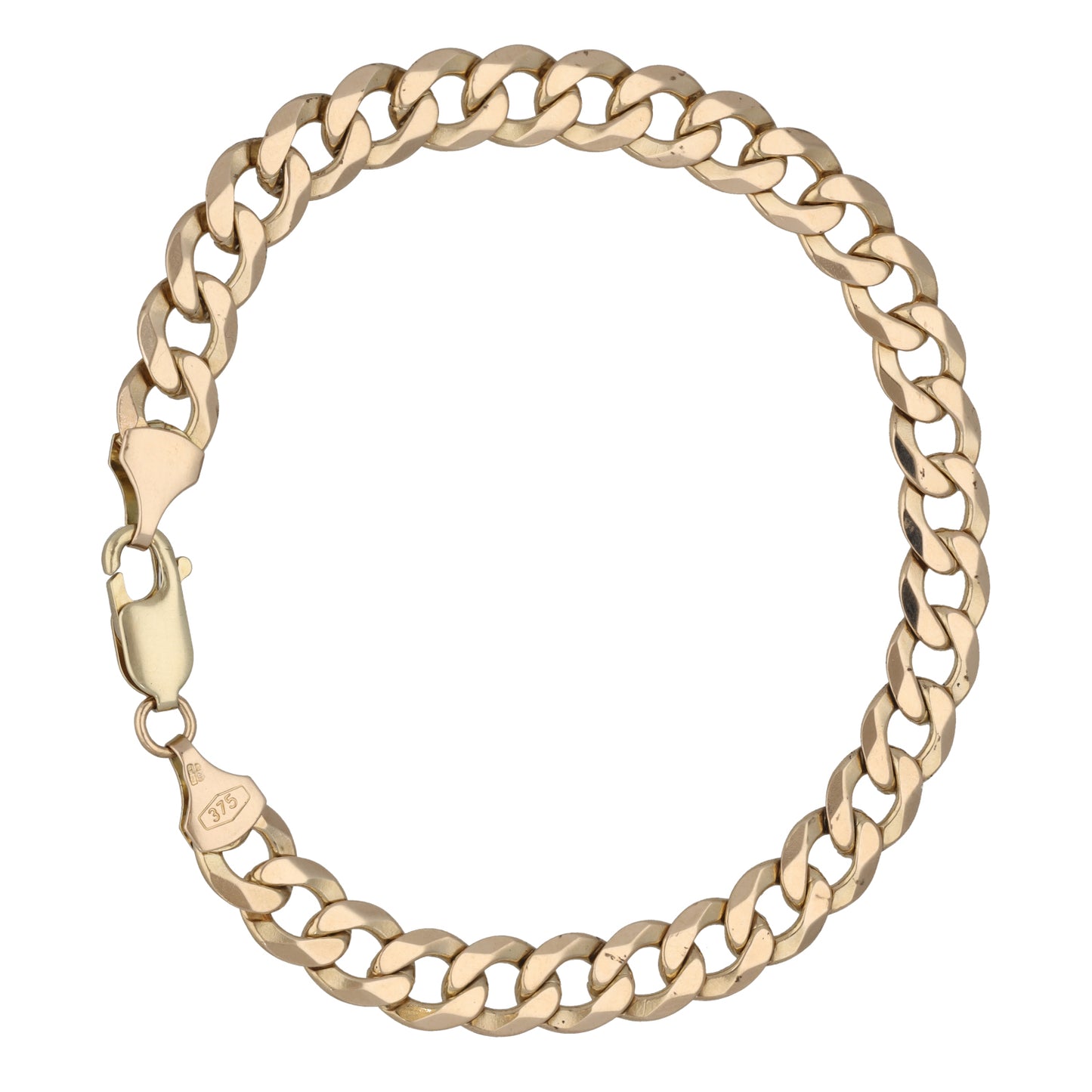 9ct Gold Curb Bracelet