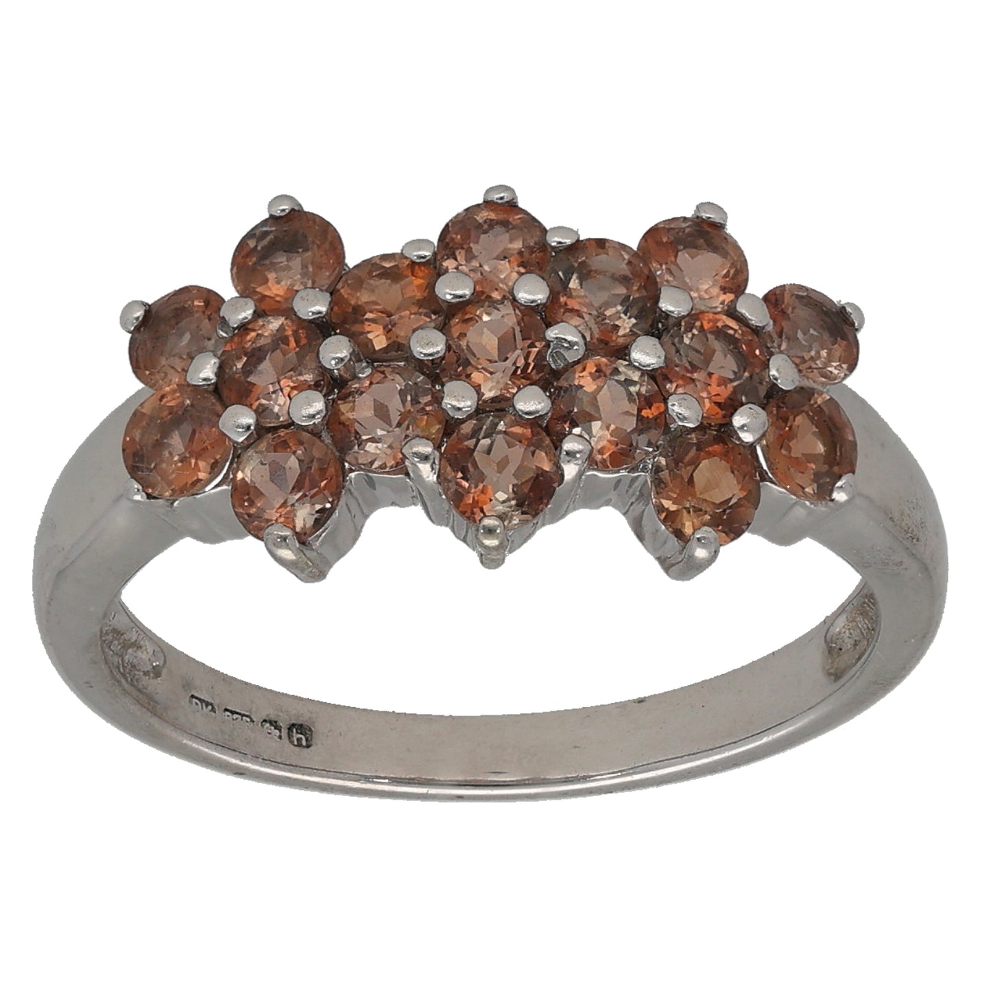 9ct Gold Andalusite Dress/Cocktail Ring Size N