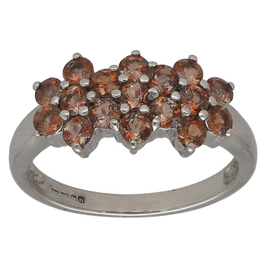 9ct Gold Andalusite Dress/Cocktail Ring Size N