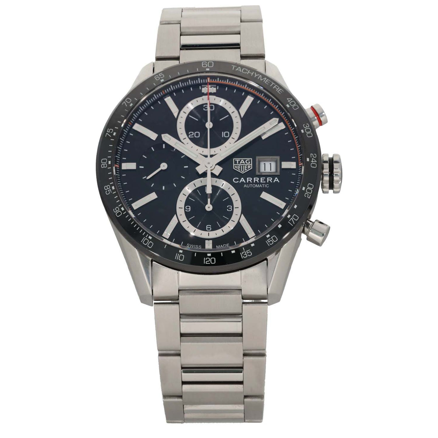 Tag Heuer Carrera CBM2110-0 41mm Stainless Steel Watch