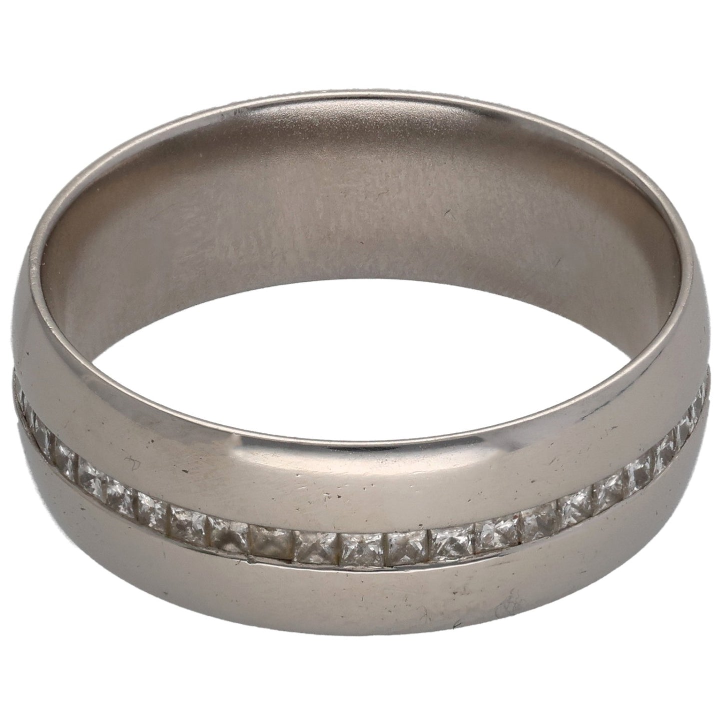 Platinum 1.41ct Diamond Eternity Ring Size X
