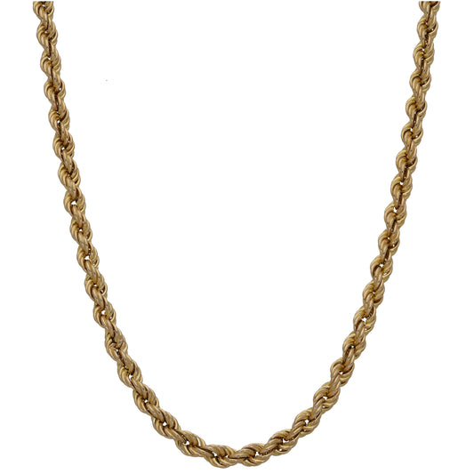 9ct Gold Rope Chain 20"