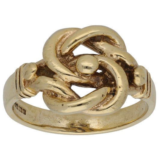 9ct Gold Knot Ring Size V