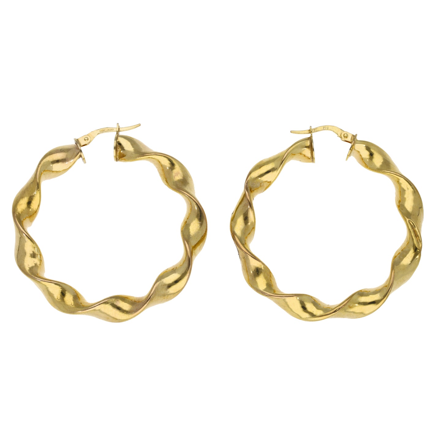 9ct Gold Hoop Earrings