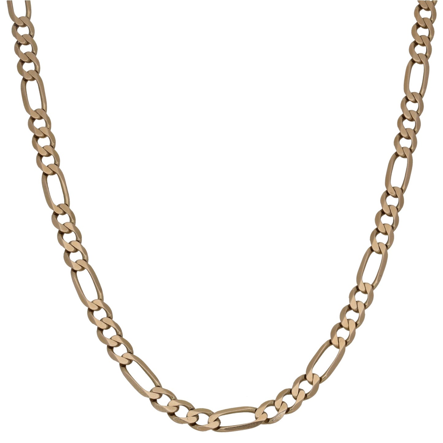 9ct Gold Figaro Chain 18"