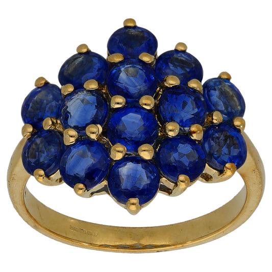9ct Gold Kyanite Dress/Cocktail Ring Size O