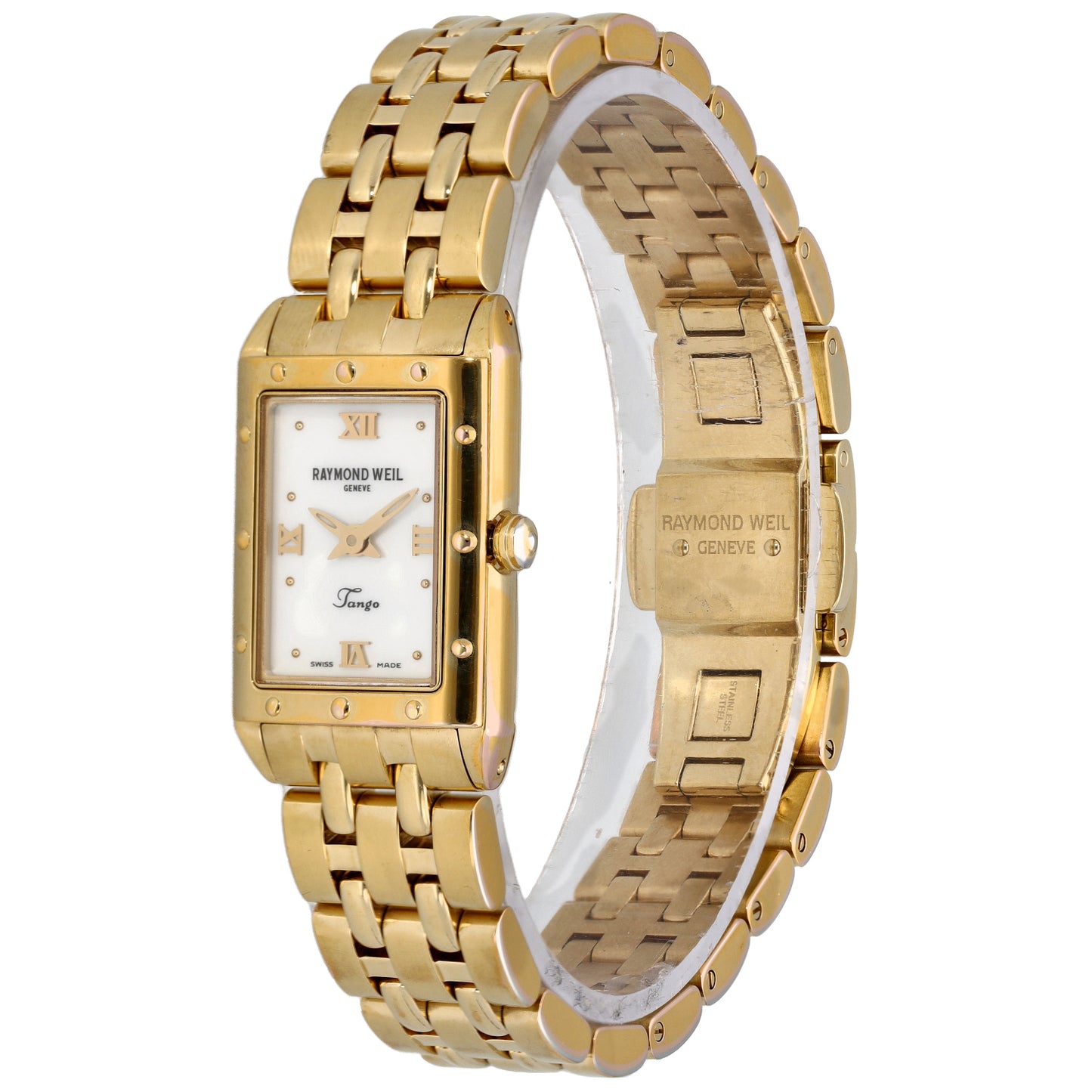 Raymond Weil Tango 5971 18mm Gold Plated Watch