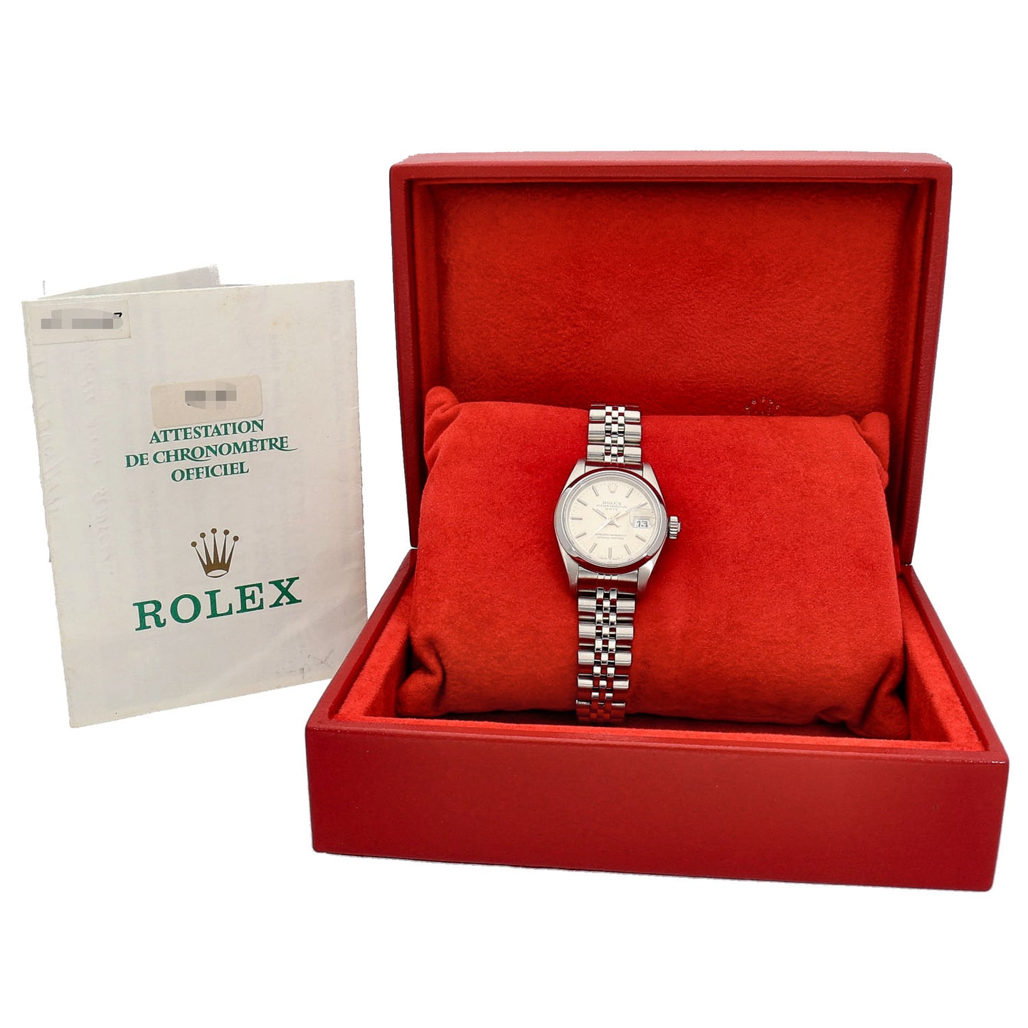 Rolex Date 69160 26mm Stainless Steel Watch