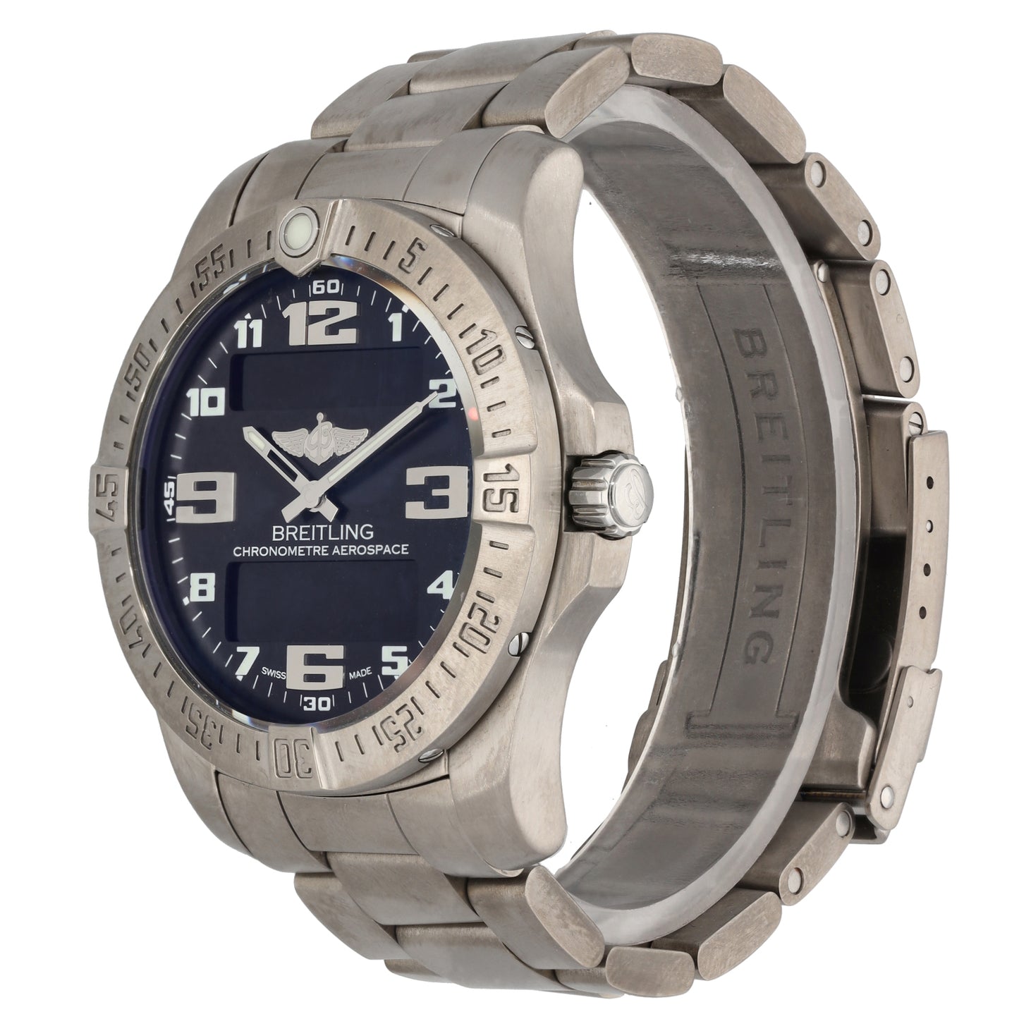 Breitling Aerospace Evo E79363 43mm Titanium Watch