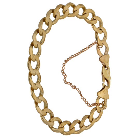 9ct Gold Curb Bracelet