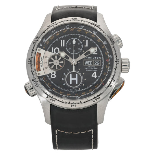 Hamilton Khaki Aviation X-Copter H766160 45mm Stainless Steel Watch