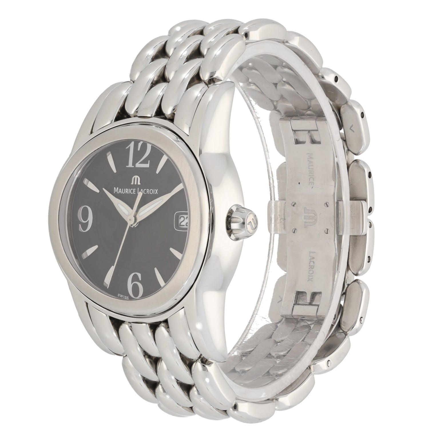 Maurice Lacroix SH1014 33mm Stainless Steel Watch