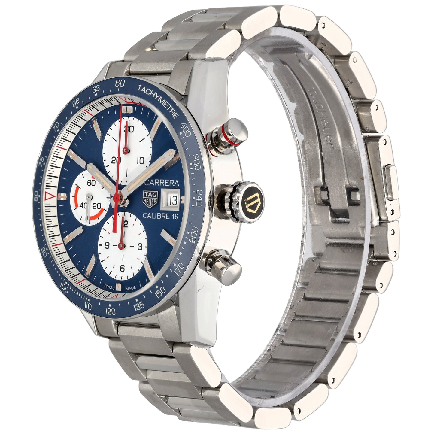 Tag Heuer Carrera CV201AR-0 41mm Stainless Steel Watch
