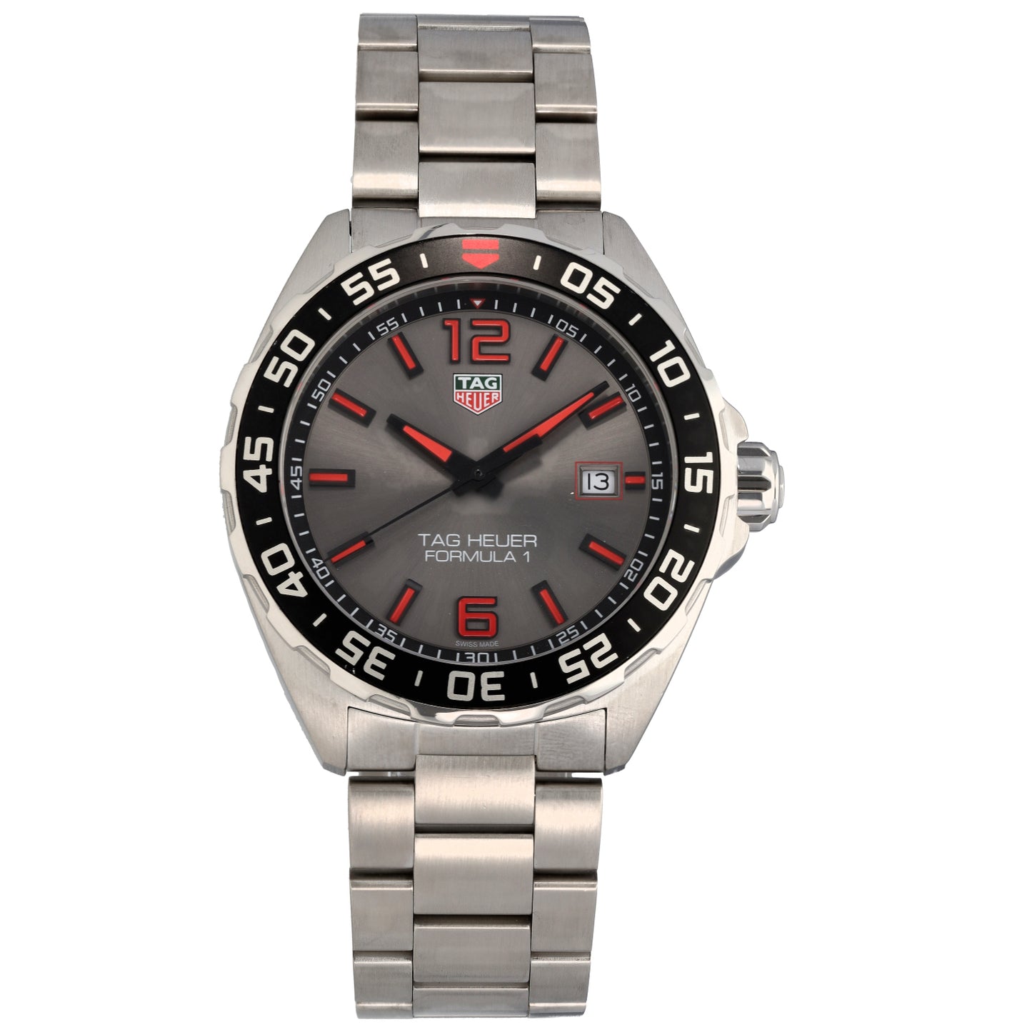 Tag Heuer Formula 1 WAZ1018 43mm Stainless Steel Watch