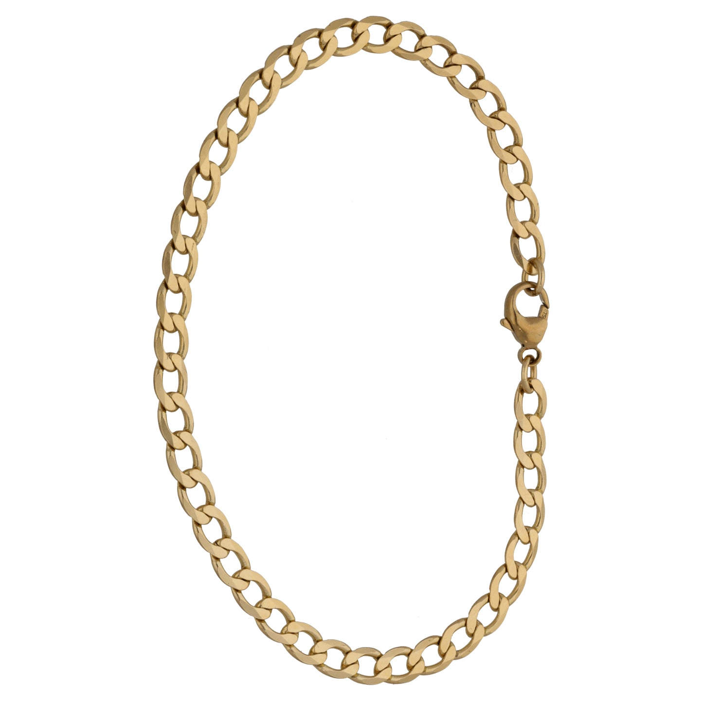 9ct Gold Curb Bracelet