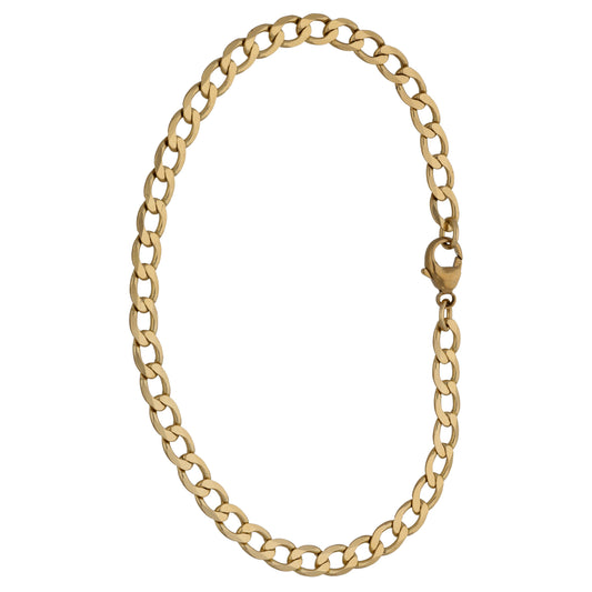 9ct Gold Curb Bracelet