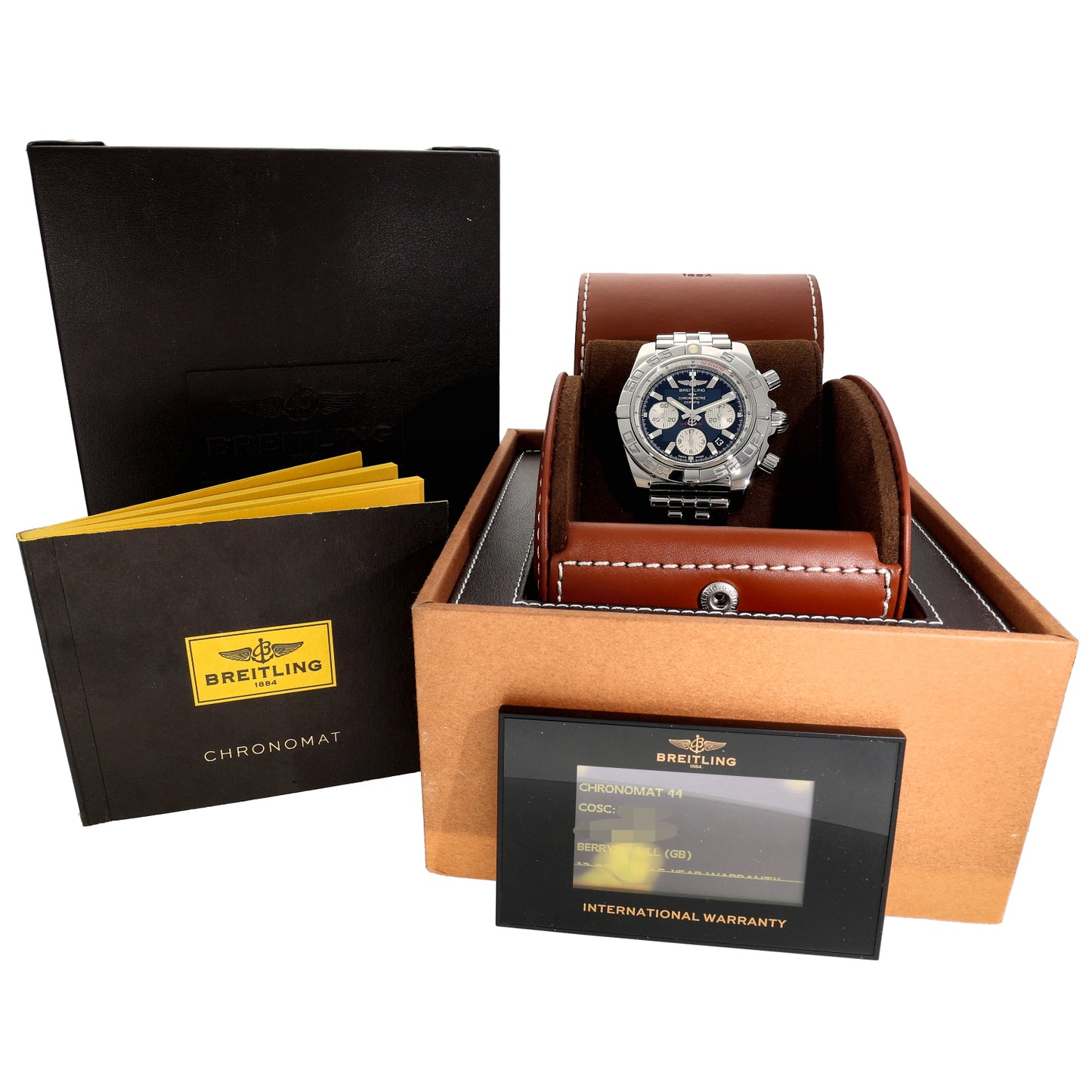Breitling Chronomat AB0110 44mm Stainless Steel Watch